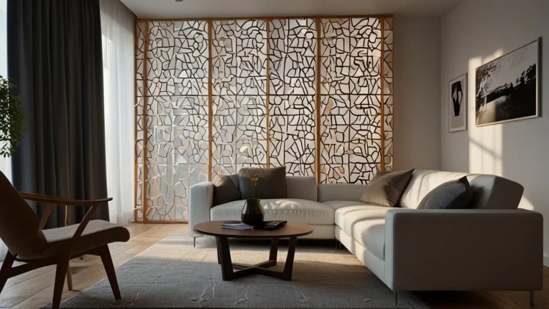 Ażurowa ścianka działowa - nowoczesne rozwiązania w aranżacji wnętrz