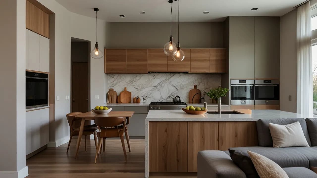 Inspiracje kuchnia z salonem - sprawdź jak połączyć kuchnię i salon