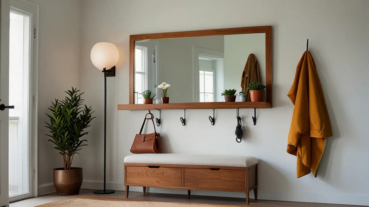 Przedpokój: Jak funkcjonalnie zaaranżować ściany i przestrzeń