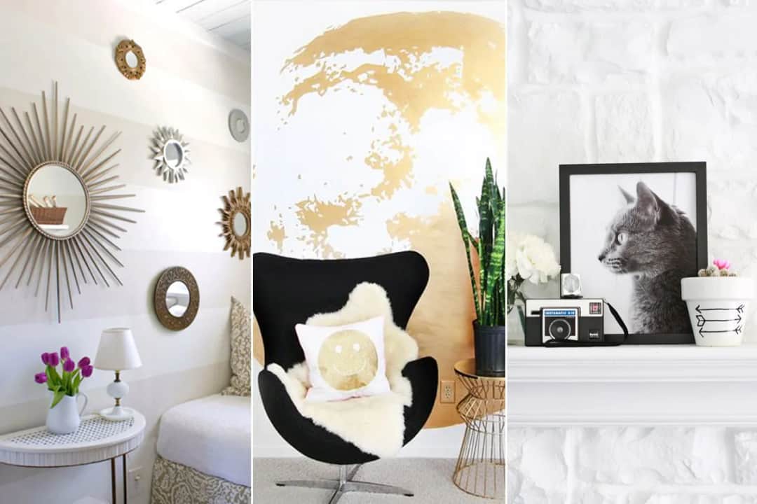 Co na pustą ścianę w salonie: 15 inspirujących pomysłów na dekoracje