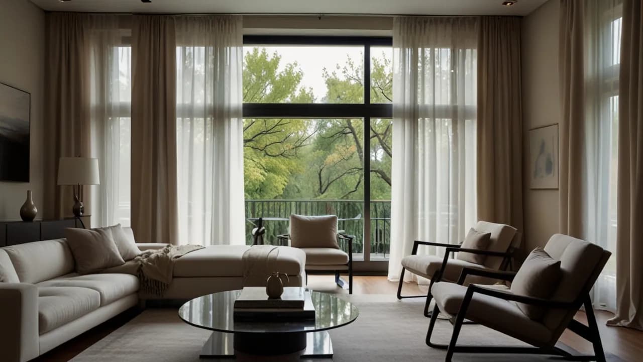 Karnisz na sufit - elegancja i nowoczesność w Twoim wnętrzu