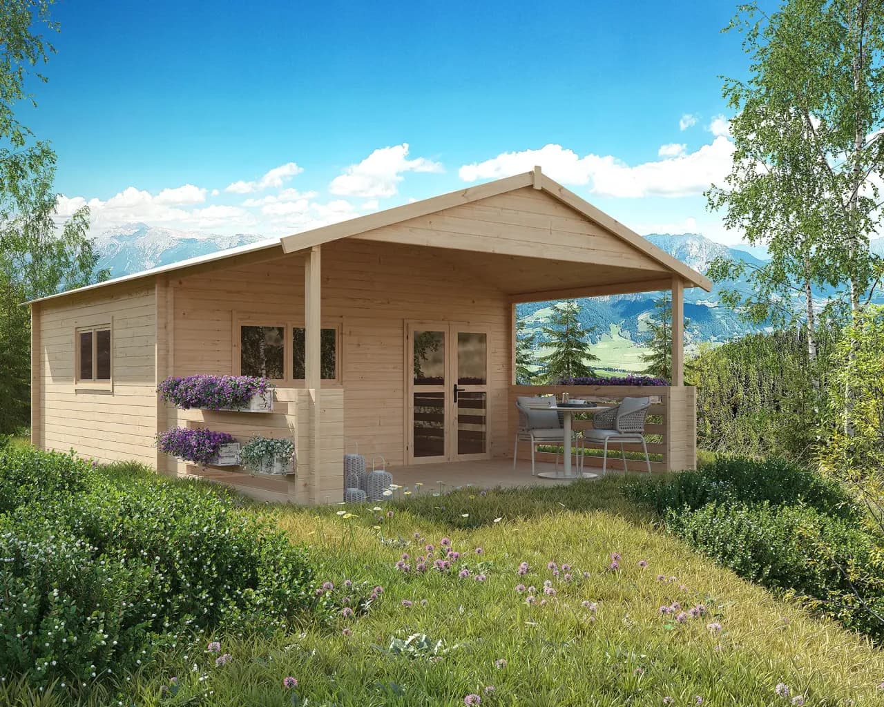 Domek z tarasem na dachu – idealne rozwiązanie dla Twojego wypoczynku