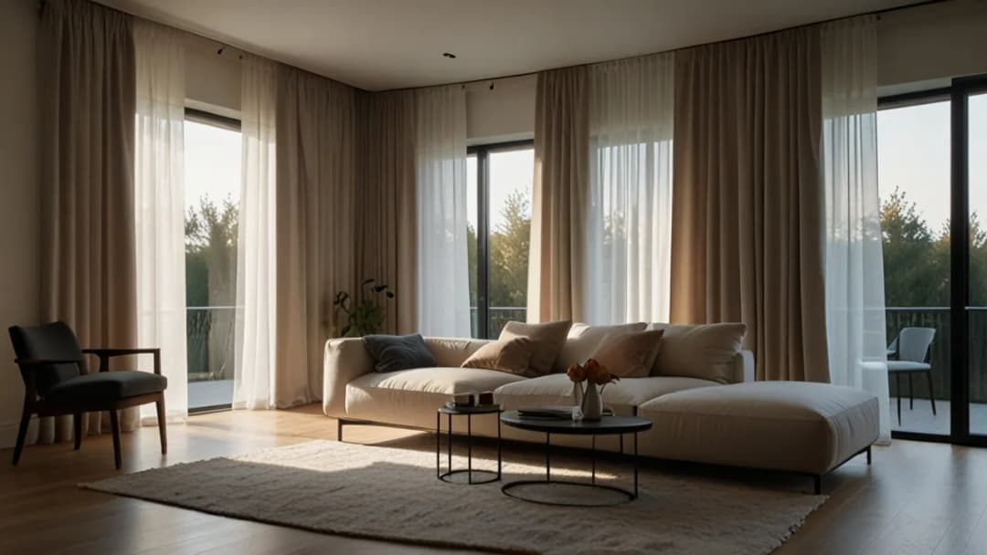 Karnisz wpuszczany w sufit - harmonijne dopasowanie do każdego wnętrza