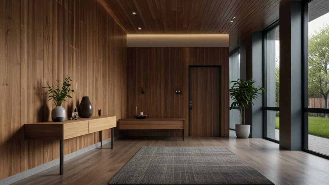 Panele ścienne na korytarz: Najlepsze rozwiązania do przedpokoju