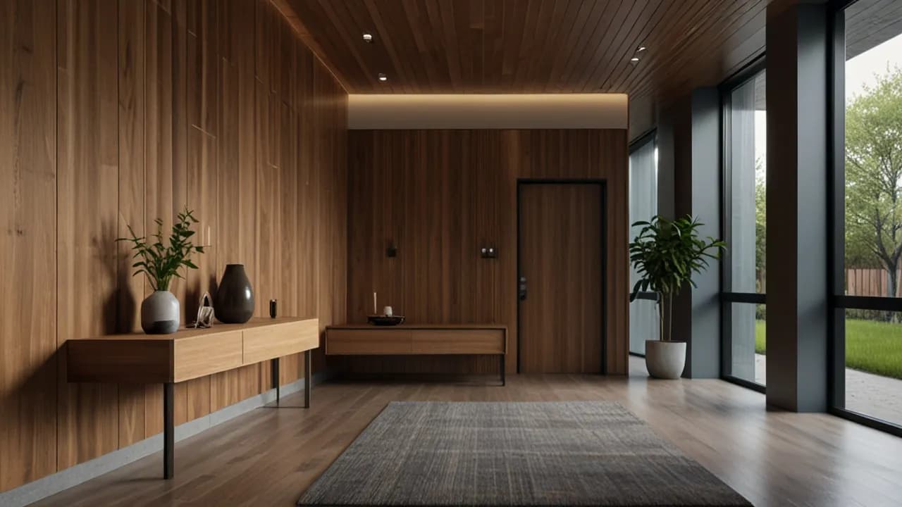 Panele ścienne na korytarz: Najlepsze rozwiązania do przedpokoju